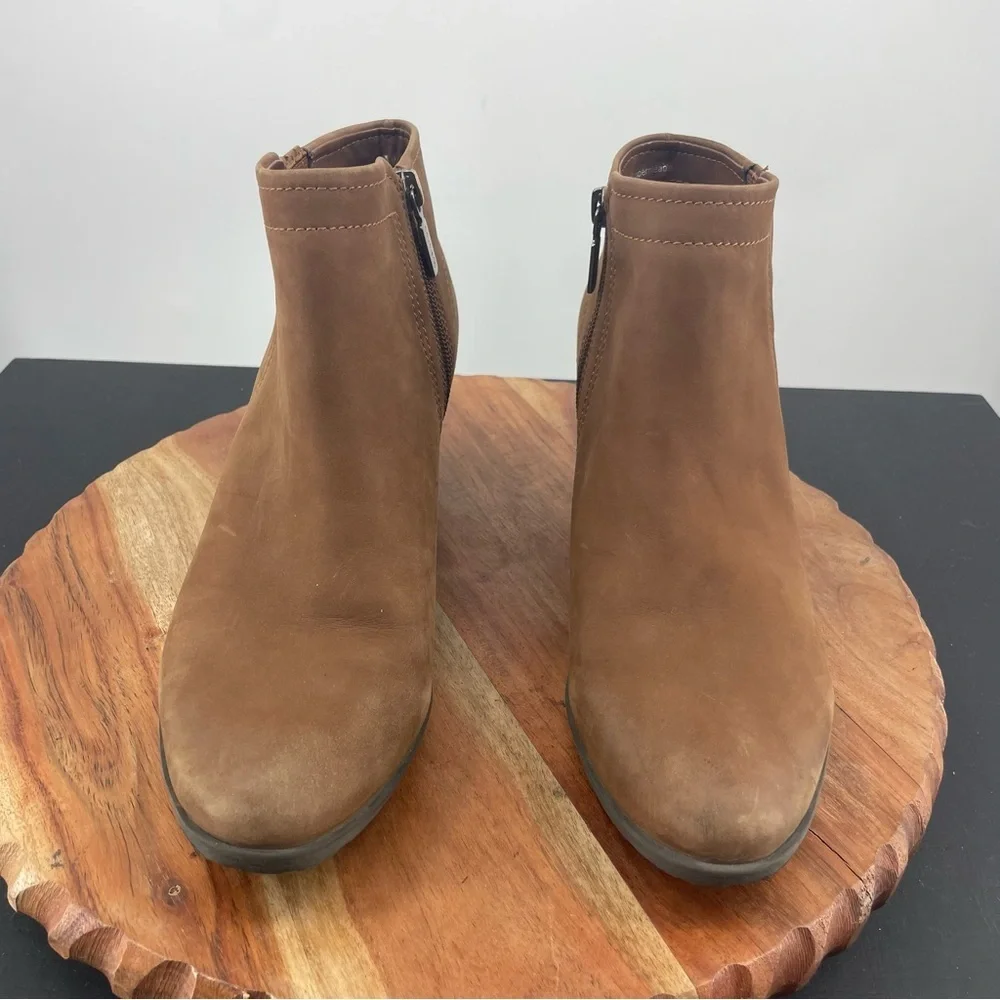 Blondo Valli Ankle Boots - Waterproof brown leather Sz‎ 8
